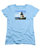 Brant Point Lighthouse Nantucket Massachusetts - Women's T-Shirt (Standard Fit)