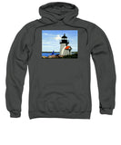 Brant Point Lighthouse Nantucket Massachusetts - Sweatshirt