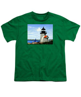 Brant Point Lighthouse Nantucket Massachusetts - Youth T-Shirt