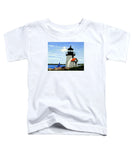 Brant Point Lighthouse Nantucket Massachusetts - Toddler T-Shirt