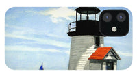 Brant Point Lighthouse Nantucket Massachusetts - Phone Case