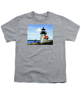 Brant Point Lighthouse Nantucket Massachusetts - Youth T-Shirt