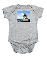 Brant Point Lighthouse Nantucket Massachusetts - Baby Onesie