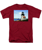 Brant Point Lighthouse Nantucket Massachusetts - Men's T-Shirt  (Regular Fit)