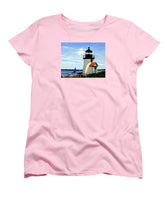 Brant Point Lighthouse Nantucket Massachusetts - Women's T-Shirt (Standard Fit)