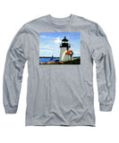 Brant Point Lighthouse Nantucket Massachusetts - Long Sleeve T-Shirt