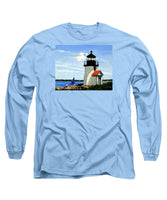 Brant Point Lighthouse Nantucket Massachusetts - Long Sleeve T-Shirt