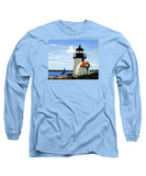 Brant Point Lighthouse Nantucket Massachusetts - Long Sleeve T-Shirt