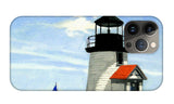 Brant Point Lighthouse Nantucket Massachusetts - Phone Case