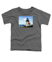 Brant Point Lighthouse Nantucket Massachusetts - Toddler T-Shirt