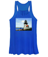 Brant Point Lighthouse Nantucket Massachusetts - Women's Tank Top