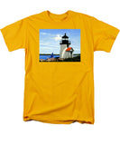 Brant Point Lighthouse Nantucket Massachusetts - Men's T-Shirt  (Regular Fit)