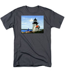 Brant Point Lighthouse Nantucket Massachusetts - Men's T-Shirt  (Regular Fit)