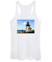 Brant Point Lighthouse Nantucket Massachusetts - Women's Tank Top