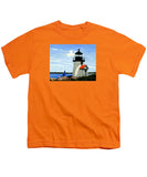 Brant Point Lighthouse Nantucket Massachusetts - Youth T-Shirt