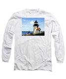 Brant Point Lighthouse Nantucket Massachusetts - Long Sleeve T-Shirt