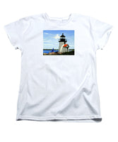 Brant Point Lighthouse Nantucket Massachusetts - Women's T-Shirt (Standard Fit)