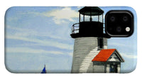 Brant Point Lighthouse Nantucket Massachusetts - Phone Case