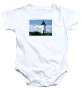 Cape Poge Lighthouse Martha's Vineyard Massachusetts - Baby Onesie