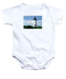 Cape Poge Lighthouse Martha's Vineyard Massachusetts - Baby Onesie