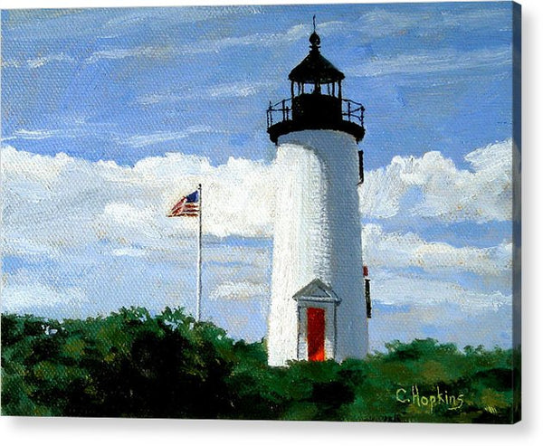 Cape Poge Lighthouse Martha's Vineyard Massachusetts - Acrylic Print