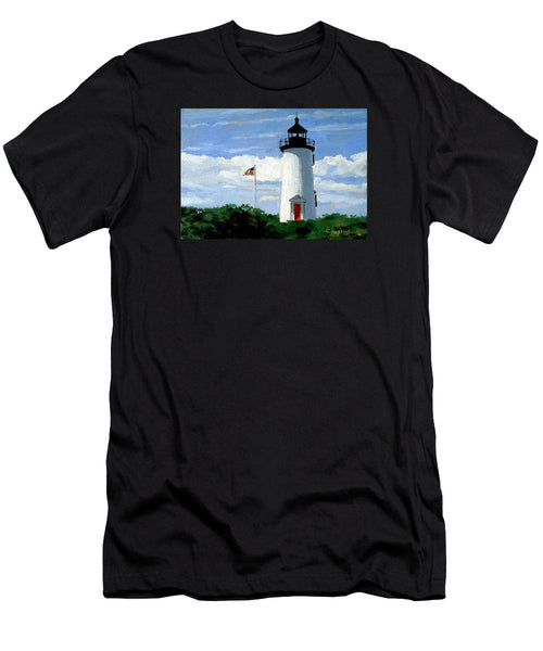 Cape Poge Lighthouse Martha's Vineyard Massachusetts - T-Shirt