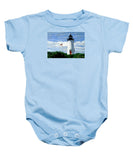 Cape Poge Lighthouse Martha's Vineyard Massachusetts - Baby Onesie