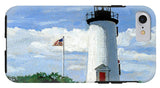 Cape Poge Lighthouse Martha's Vineyard Massachusetts - Phone Case