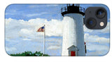 Cape Poge Lighthouse Martha's Vineyard Massachusetts - Phone Case