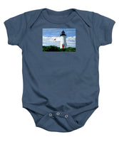 Cape Poge Lighthouse Martha's Vineyard Massachusetts - Baby Onesie