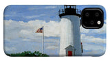 Cape Poge Lighthouse Martha's Vineyard Massachusetts - Phone Case