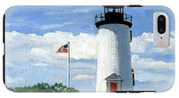 Cape Poge Lighthouse Martha's Vineyard Massachusetts - Phone Case