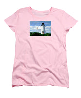 Cape Poge Lighthouse Martha's Vineyard Massachusetts - Women's T-Shirt (Standard Fit)