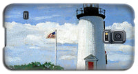 Cape Poge Lighthouse Martha's Vineyard Massachusetts - Phone Case