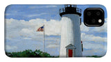 Cape Poge Lighthouse Martha's Vineyard Massachusetts - Phone Case