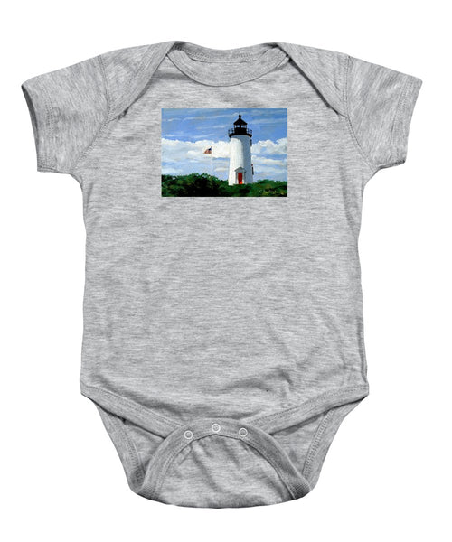 Cape Poge Lighthouse Martha's Vineyard Massachusetts - Baby Onesie