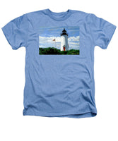 Cape Poge Lighthouse Martha's Vineyard Massachusetts - Heathers T-Shirt