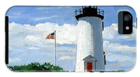 Cape Poge Lighthouse Martha's Vineyard Massachusetts - Phone Case