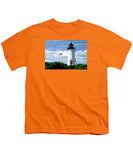 Cape Poge Lighthouse Martha's Vineyard Massachusetts - Youth T-Shirt