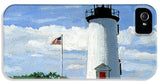 Cape Poge Lighthouse Martha's Vineyard Massachusetts - Phone Case