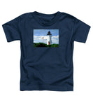 Cape Poge Lighthouse Martha's Vineyard Massachusetts - Toddler T-Shirt