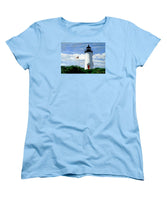 Cape Poge Lighthouse Martha's Vineyard Massachusetts - Women's T-Shirt (Standard Fit)