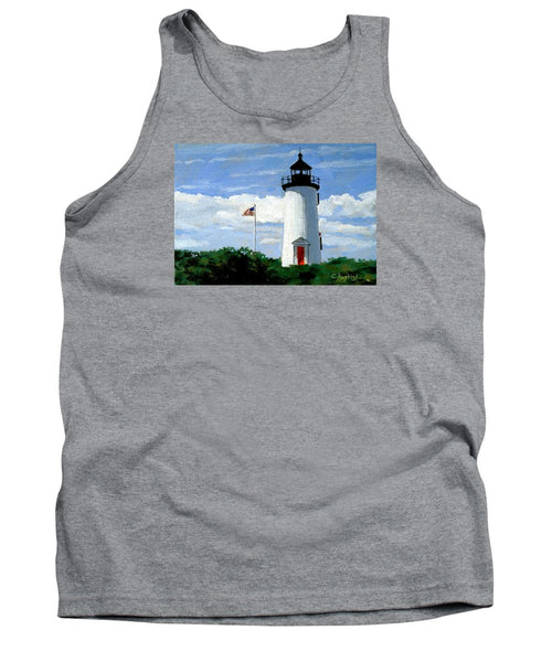 Cape Poge Lighthouse Martha's Vineyard Massachusetts - Tank Top