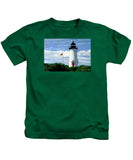 Cape Poge Lighthouse Martha's Vineyard Massachusetts - Kids T-Shirt