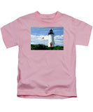 Cape Poge Lighthouse Martha's Vineyard Massachusetts - Kids T-Shirt