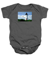 Cape Poge Lighthouse Martha's Vineyard Massachusetts - Baby Onesie