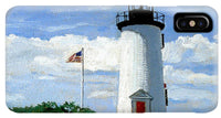 Cape Poge Lighthouse Martha's Vineyard Massachusetts - Phone Case