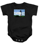 Cape Poge Lighthouse Martha's Vineyard Massachusetts - Baby Onesie