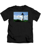 Cape Poge Lighthouse Martha's Vineyard Massachusetts - Kids T-Shirt