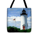 Cape Poge Lighthouse Martha's Vineyard Massachusetts - Tote Bag